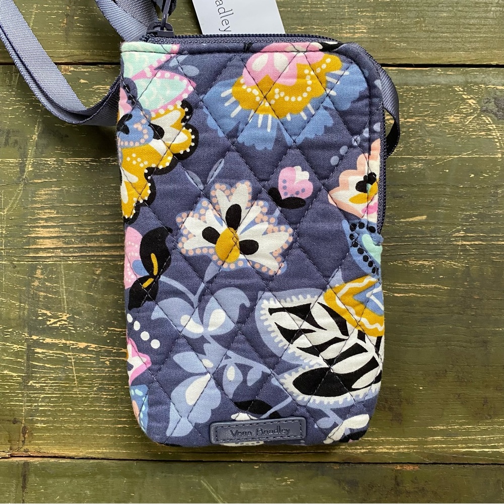 Vera Bradley RFID Mini Cellphone Crossbody